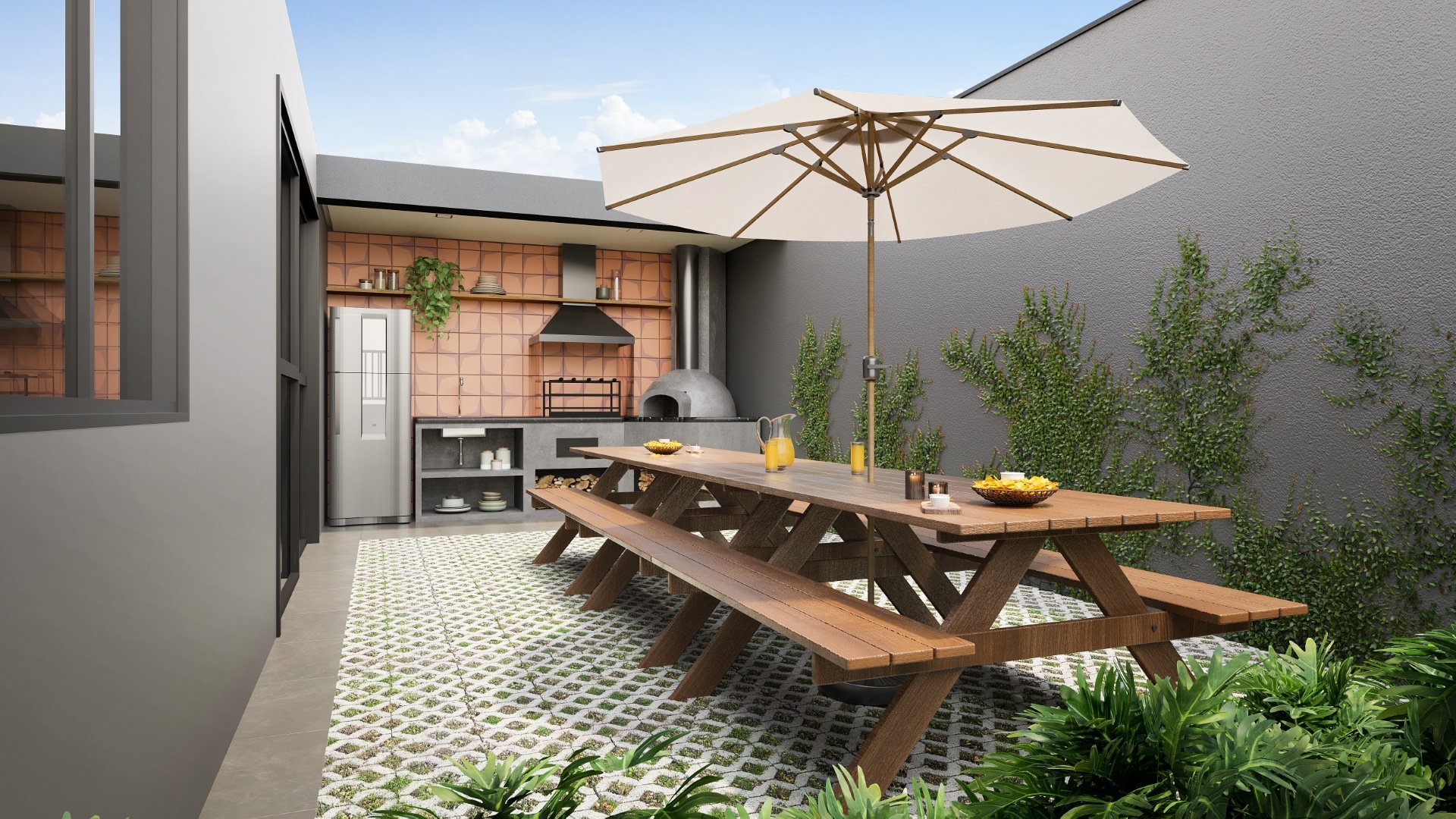 Maskan Vila Romana - Residencial - 56182 - Churrasqueira