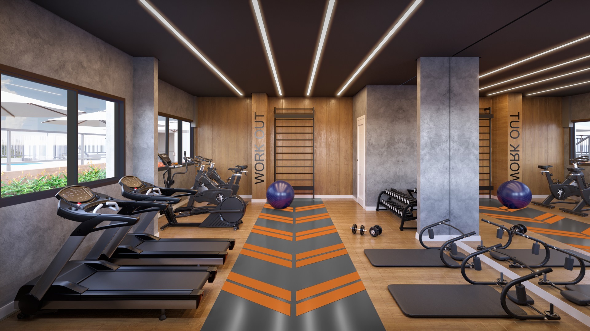 Maskan Vila Romana - NR - 56232 - Fitness