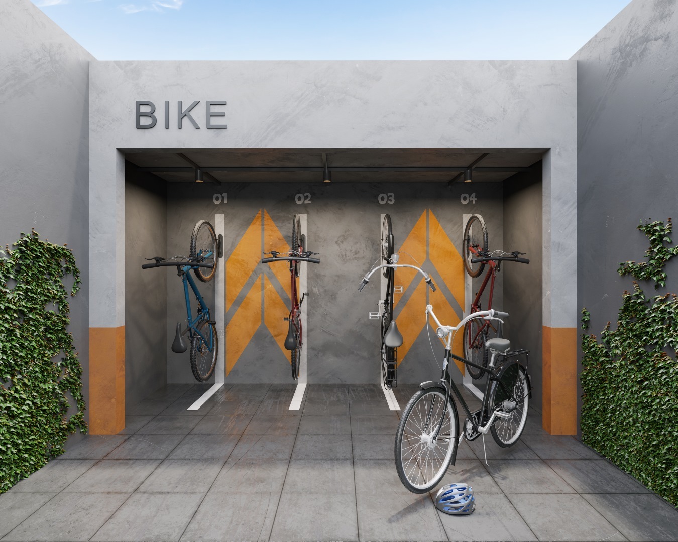 Maskan Vila Romana - NR - 56232 - Bicicletario
