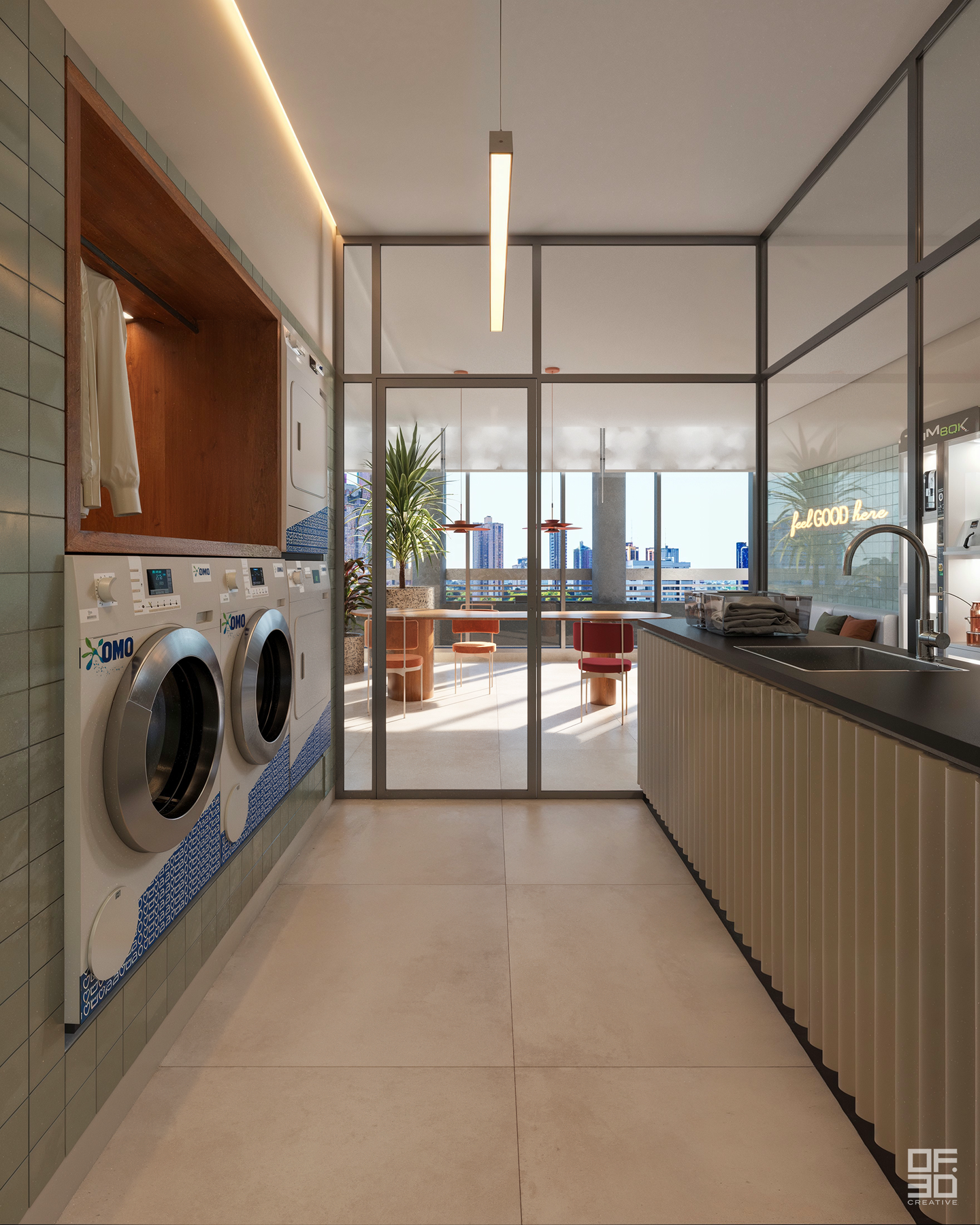Lumine Smart Apartments - NR - 57050 - Lavanderia