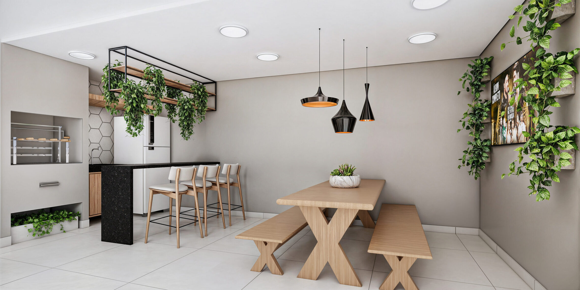 Led Iguatemi - 57673 - Espaço gourmet