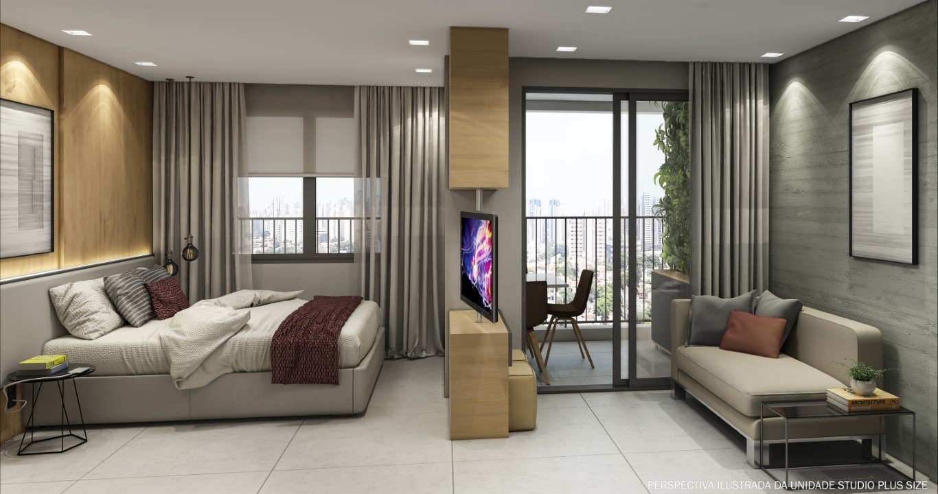 Lucky Praça Sílvio Romero - Residencial - 57804 - Living