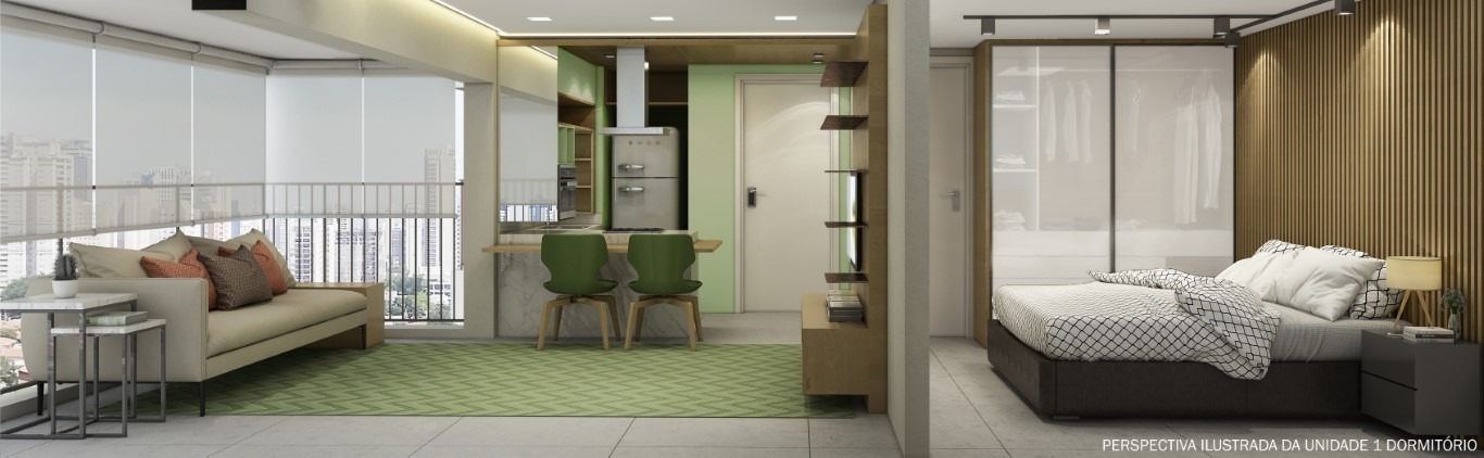 Lucky Praça Sílvio Romero - Residencial - 57804 - Living