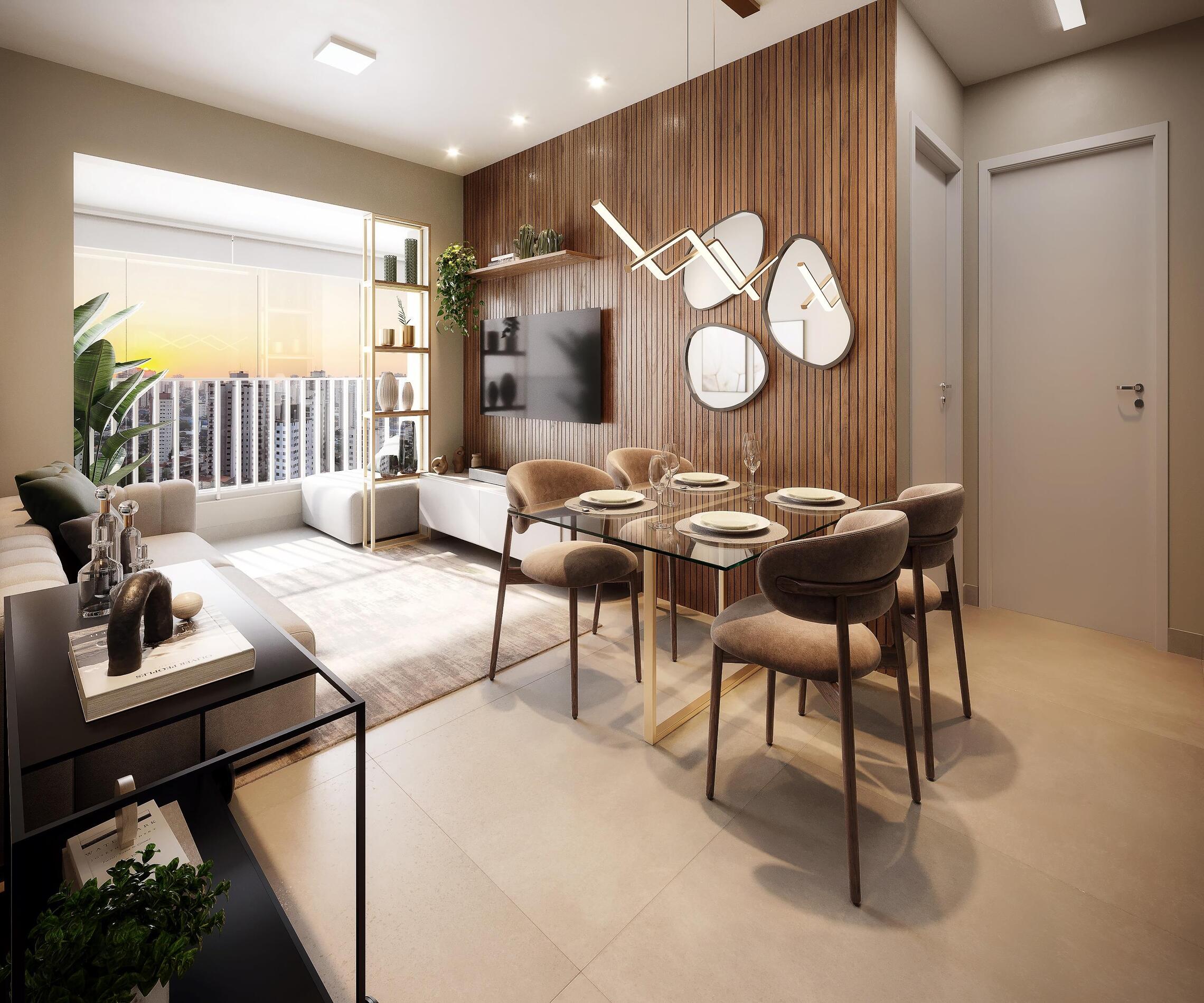 Cronos Alto da Boa Vista - NR - 57818 - Living