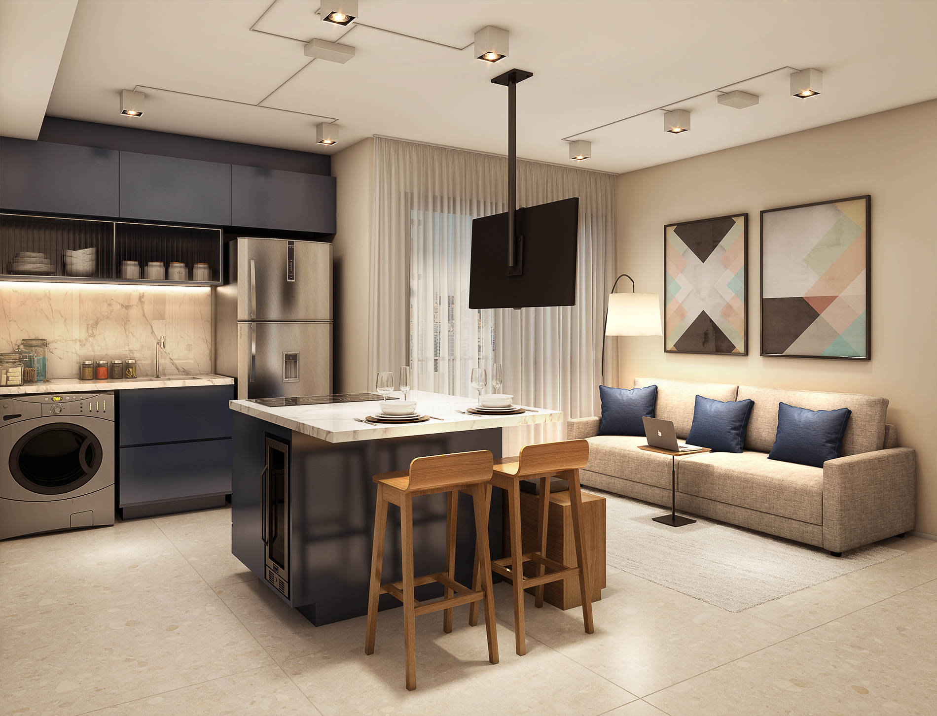 Bracon Faria Lima - 57853 - Living