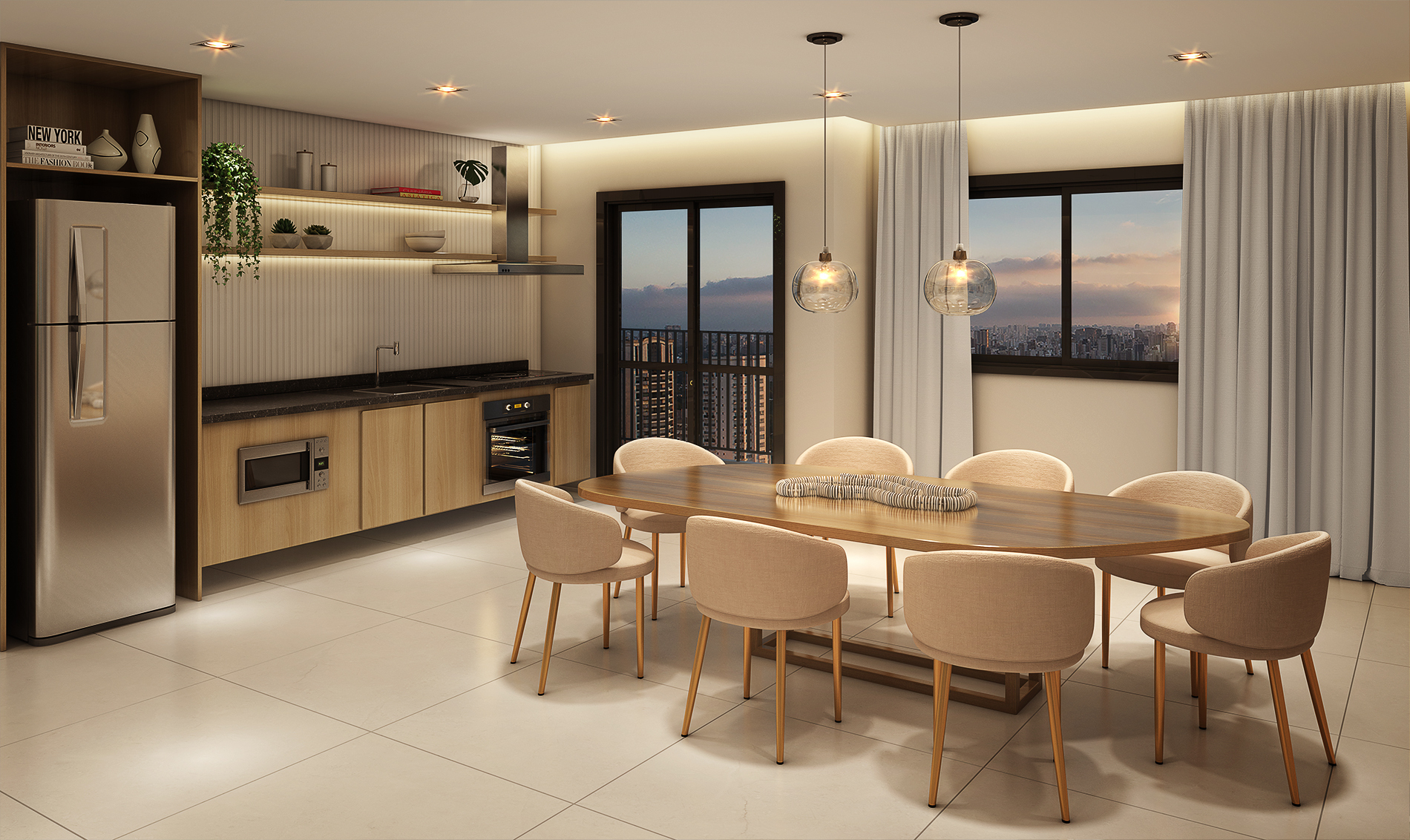 Bracon Faria Lima - 57853 - Espaco gourmet