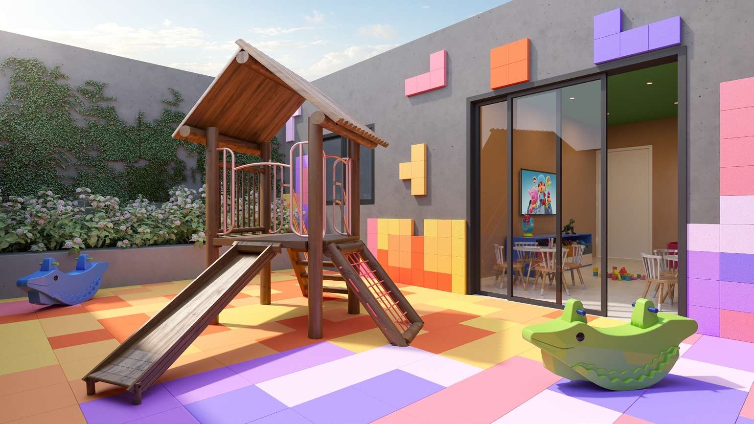 Estação Dom Bosco - Residencial - 58585 - Playground