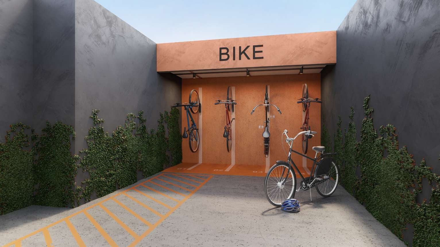 Estação Dom Bosco - Residencial - 58585 - Bicicletario