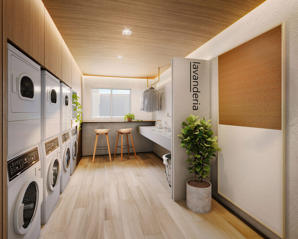 Viva Benx Estação Campo Belo - Residencial - 59105 - Lavanderia