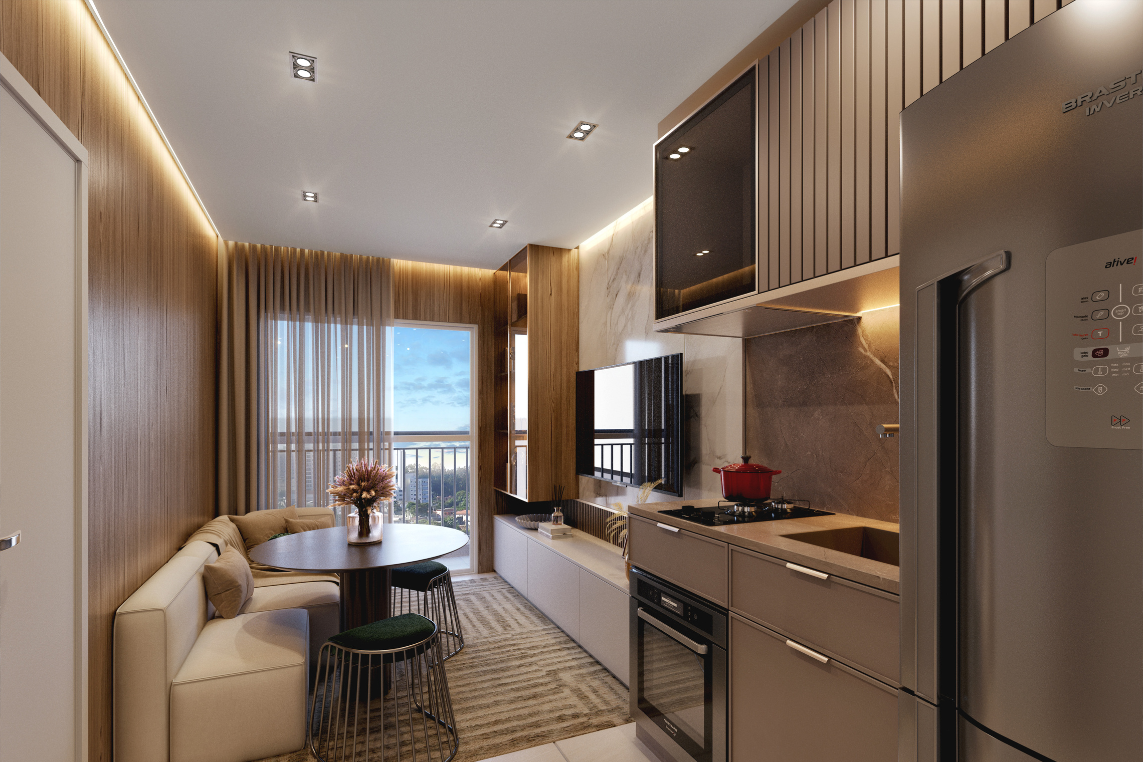 Unique Fit Vila Mariana - Residencial - 59362 - Living
