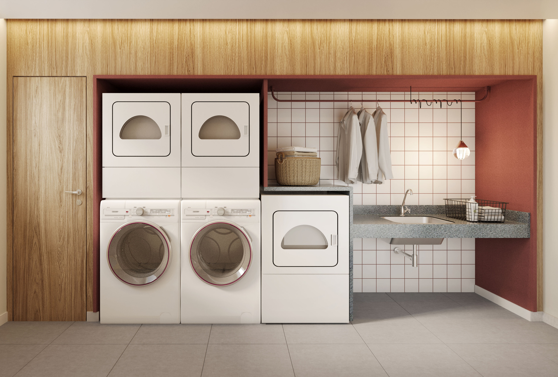 Unique Fit Vila Mariana - Residencial - 59362 - Lavanderia