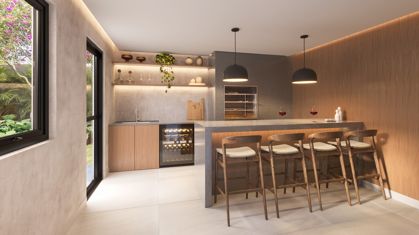 Look Berrini - Residencial - 59494 - Espaço gourmet