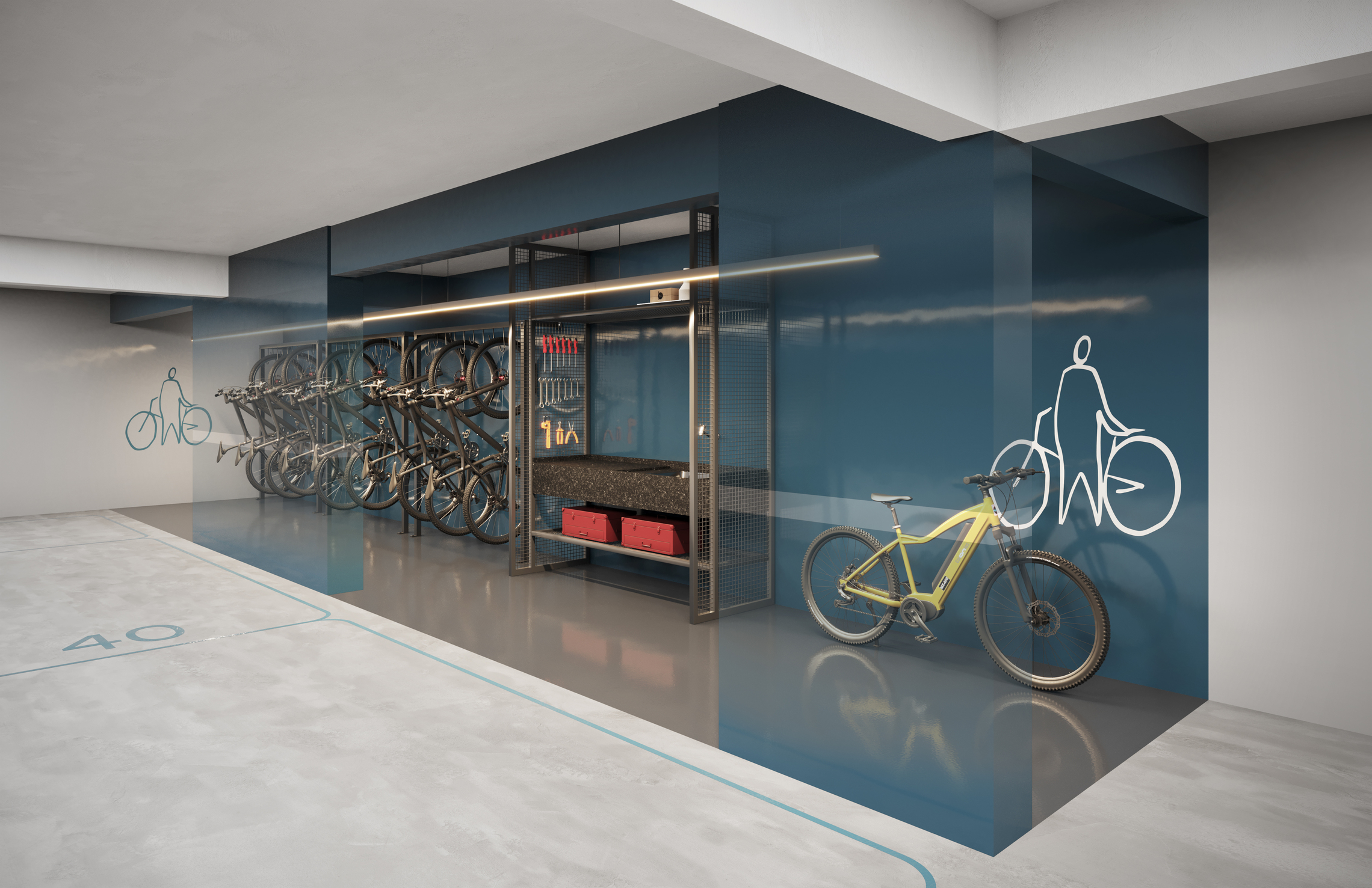 Hi Vila Clementino - Residencial - 59820 - Bicicletario