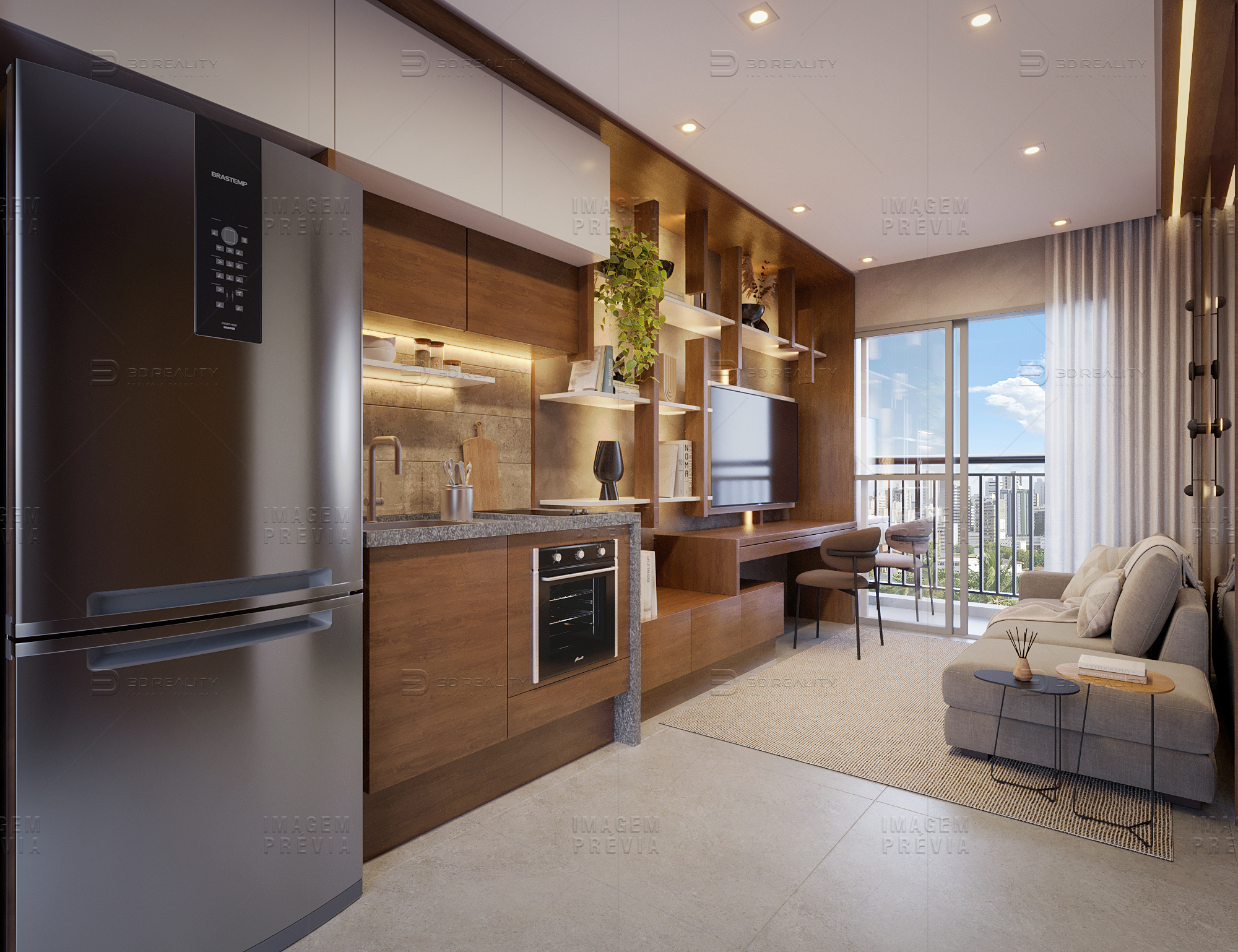 Dream Fit Vila Mariana - Residencial - 60286 - Living