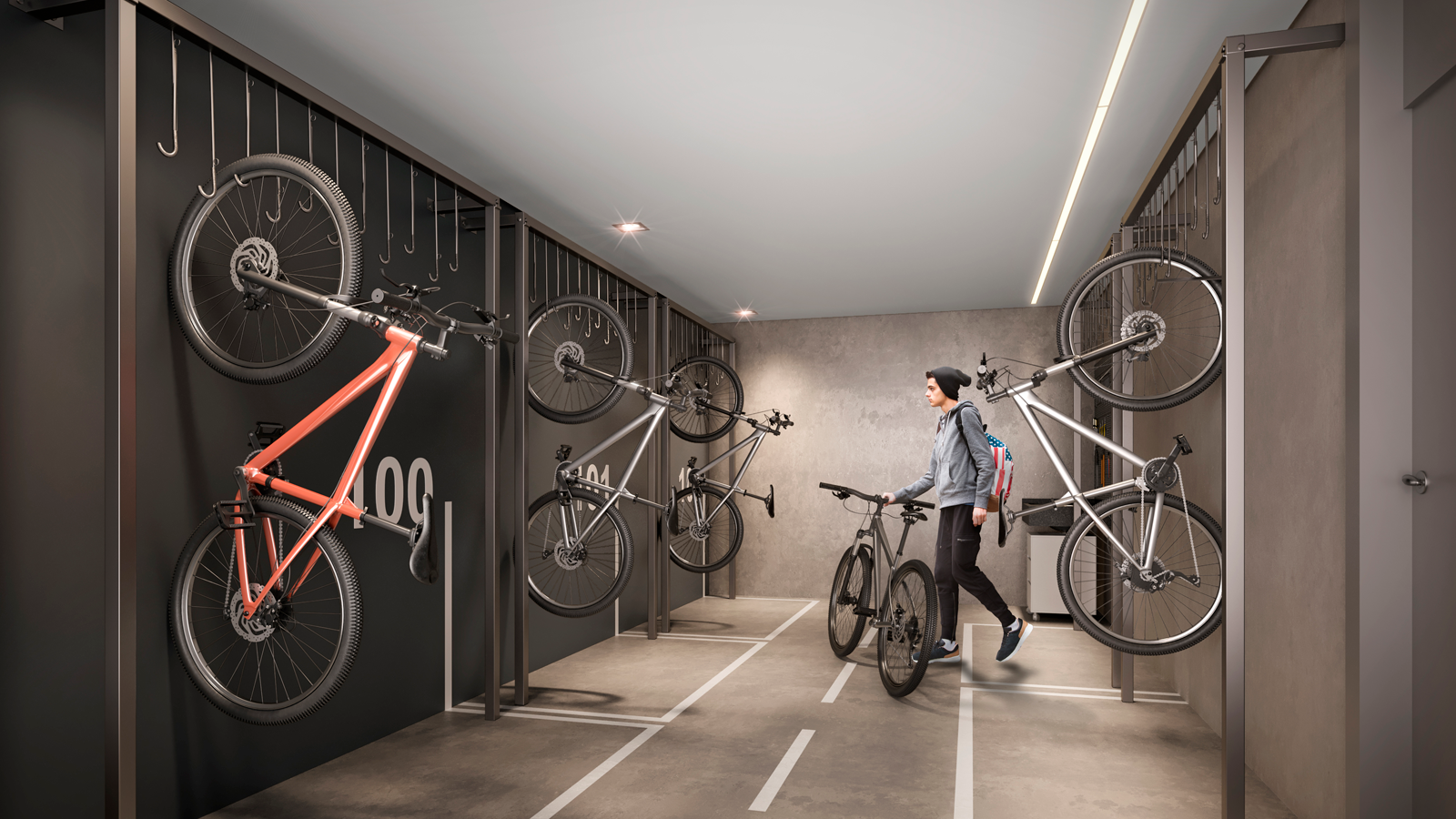 Latitude Campo Belo - Studios - 60751 - Bicicletário