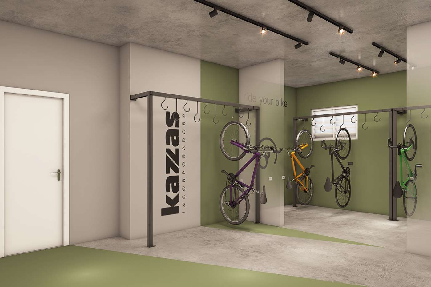 Clube Kazzas Tiquatira - Fase 1 - 60784 - Bicicletário