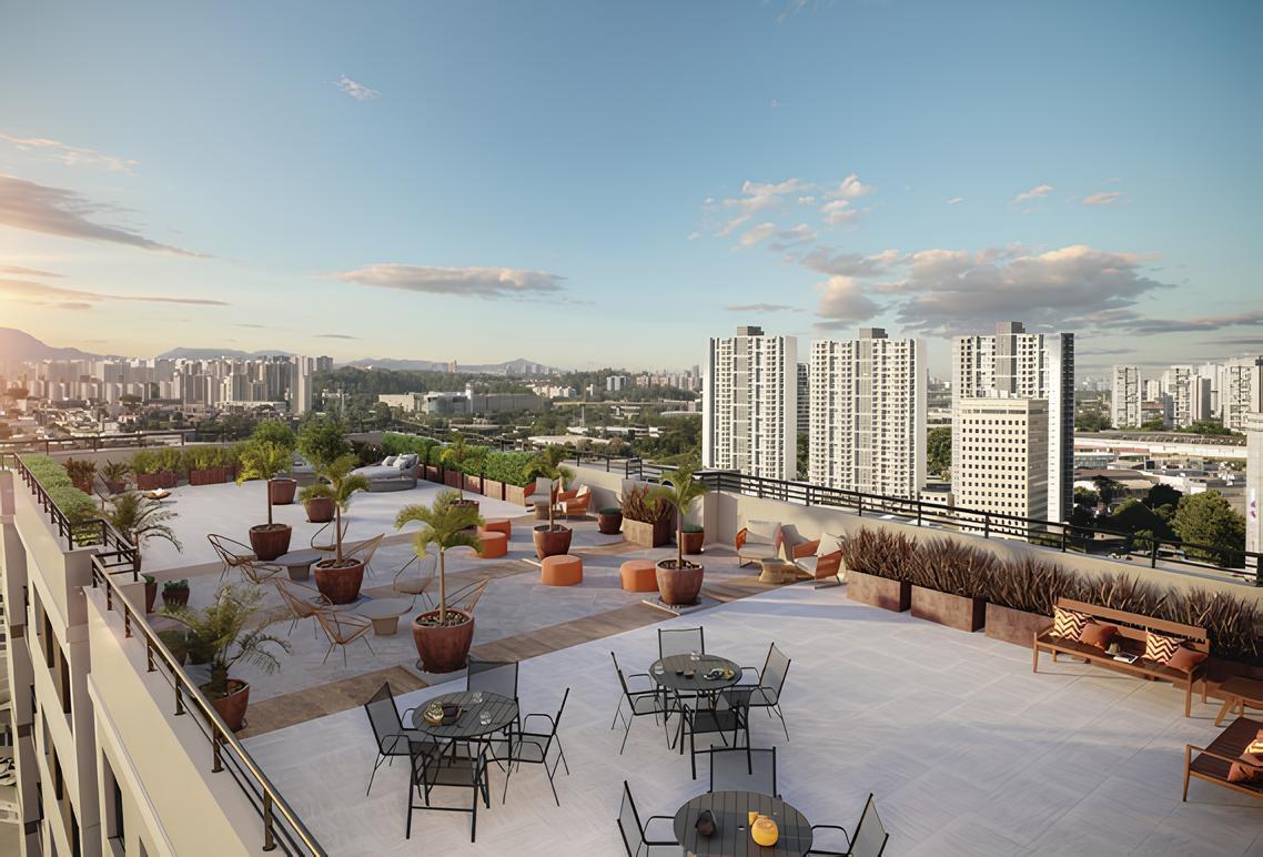 Cidade Lapa Santa Marina - 61163 - Terraço coletivo