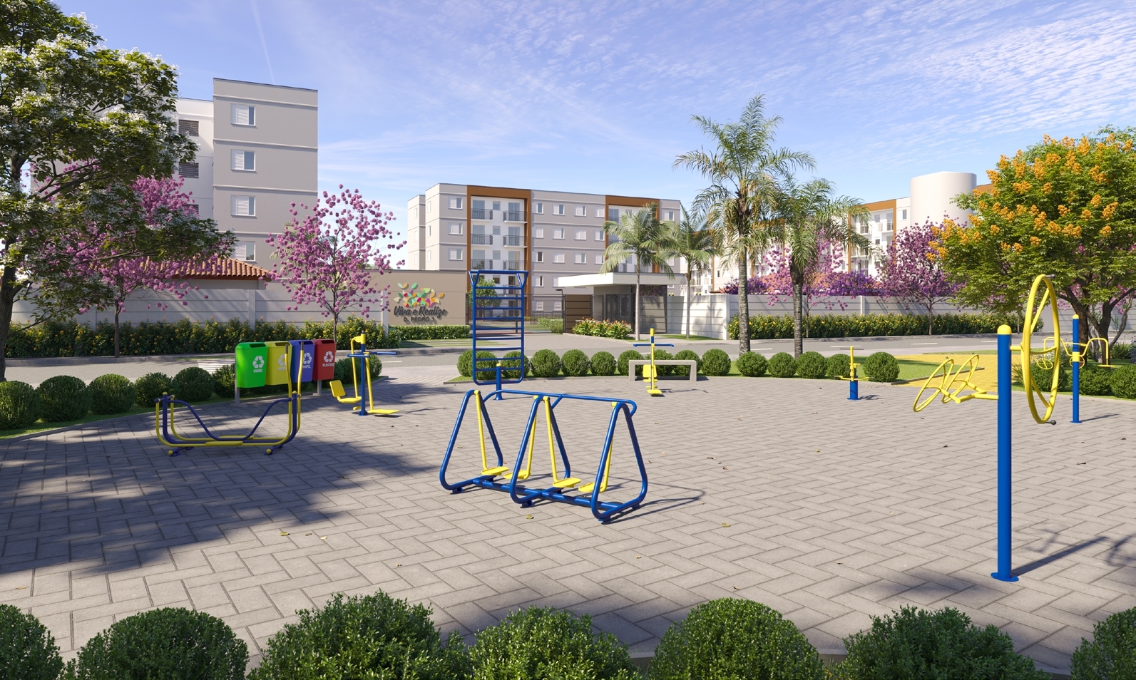 Viva e Realize Dom Pedro 2 - Fase 1 - 62195 - Fitness externo