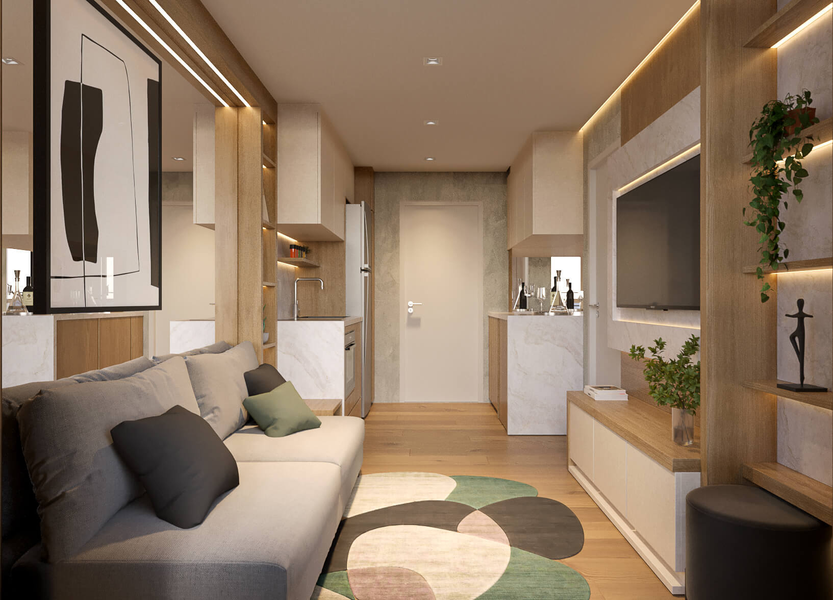 EVO Vila Clementino - Residencial - 63640 - Living