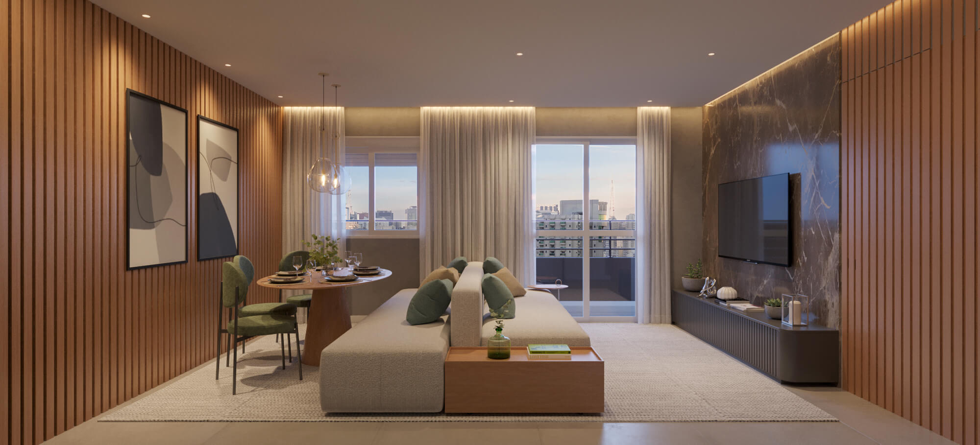 EVO Vila Clementino - Residencial - 63640 - Living