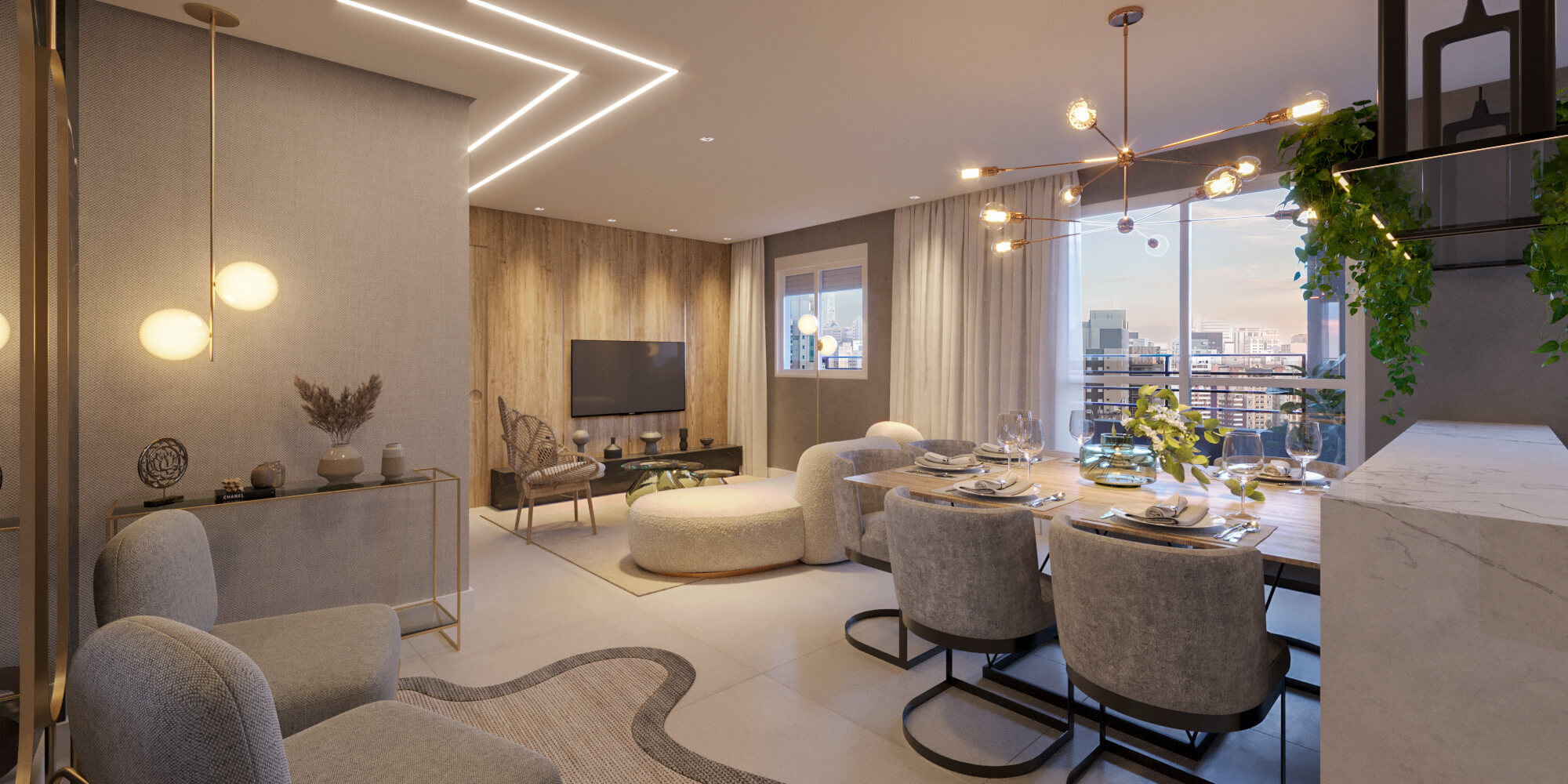 EVO Vila Clementino - Residencial - 63640 - Living