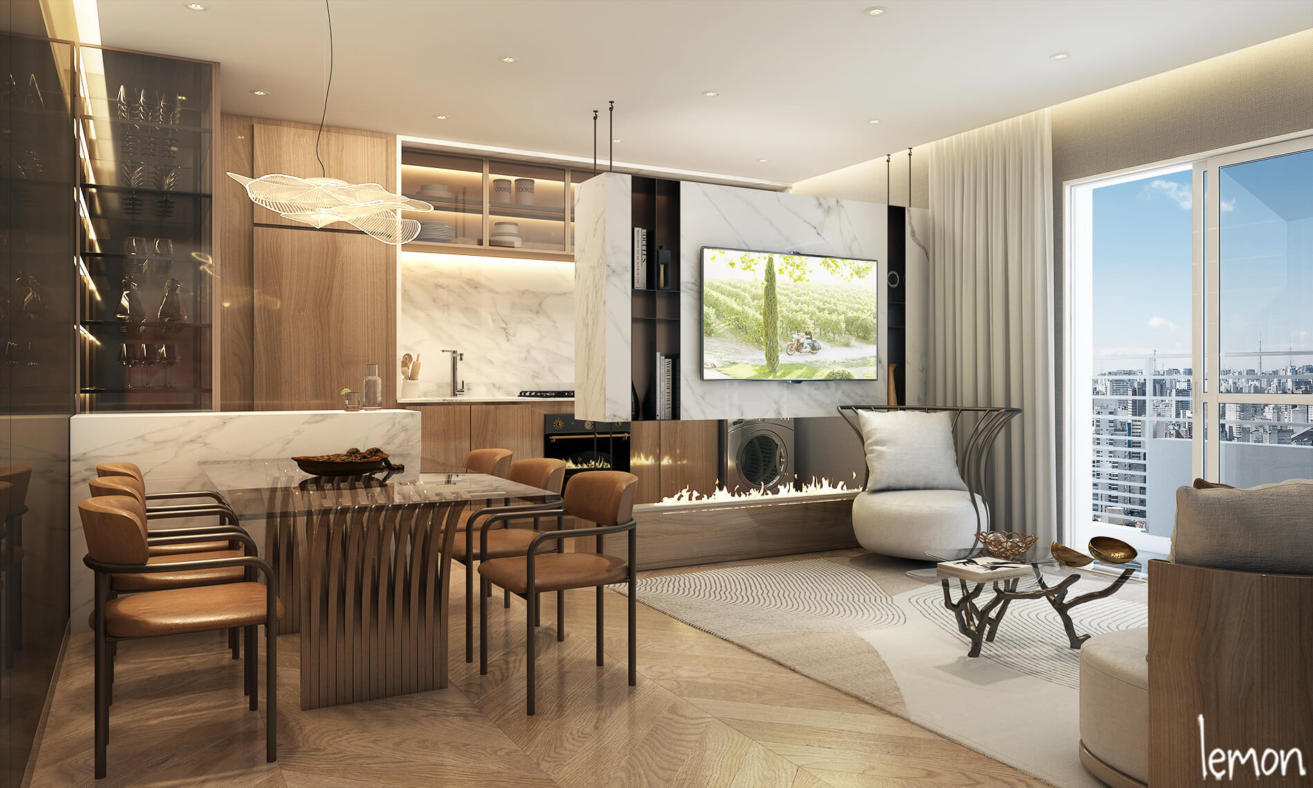 EVO Vila Clementino - Residencial - 63640 - Living