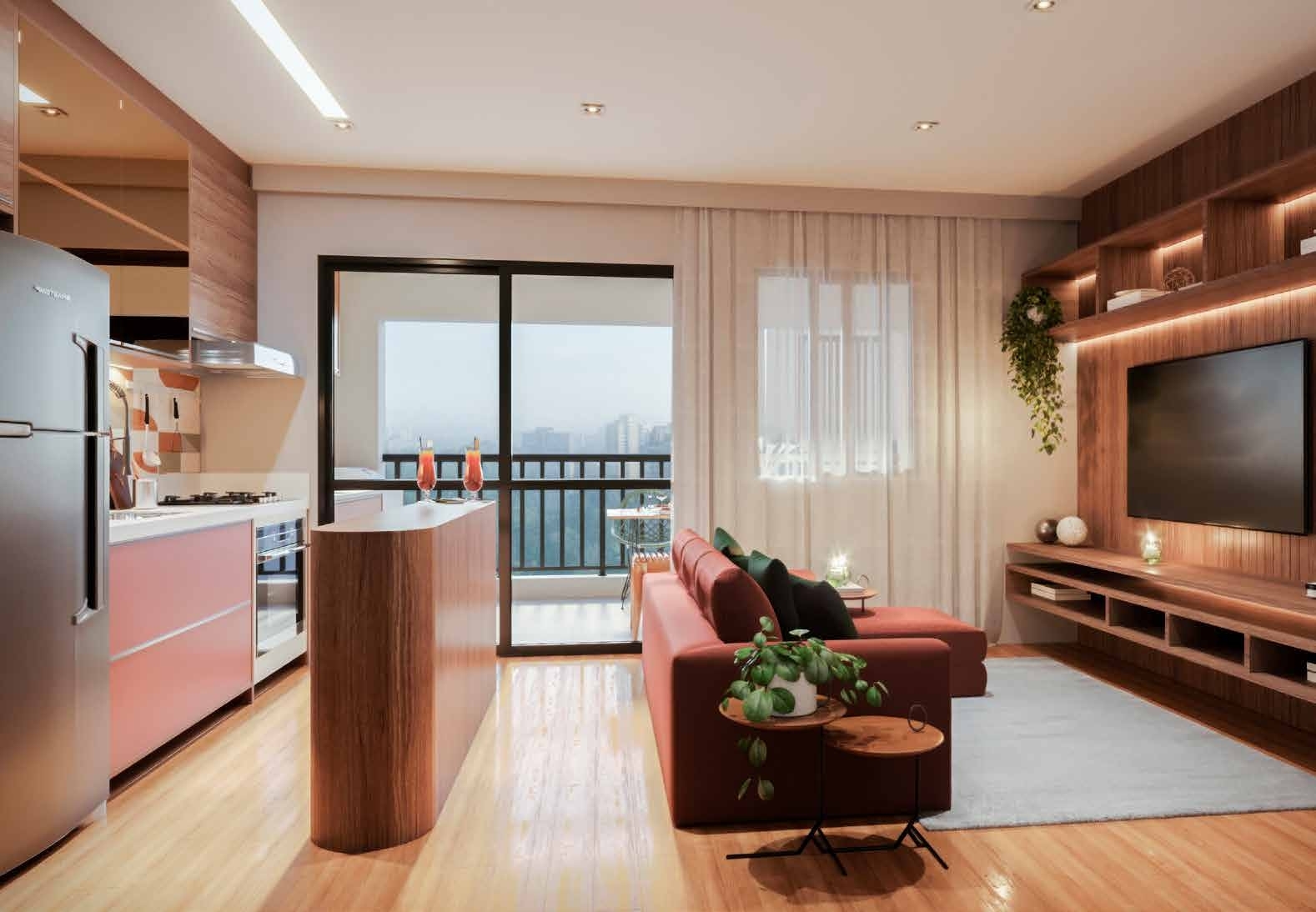 Elleva Praça da Moça - 64175 - Living