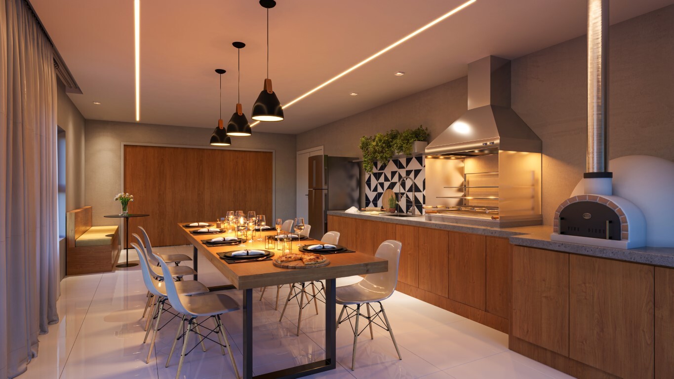 Metroway - Residencial - 64252 - Churrasqueira