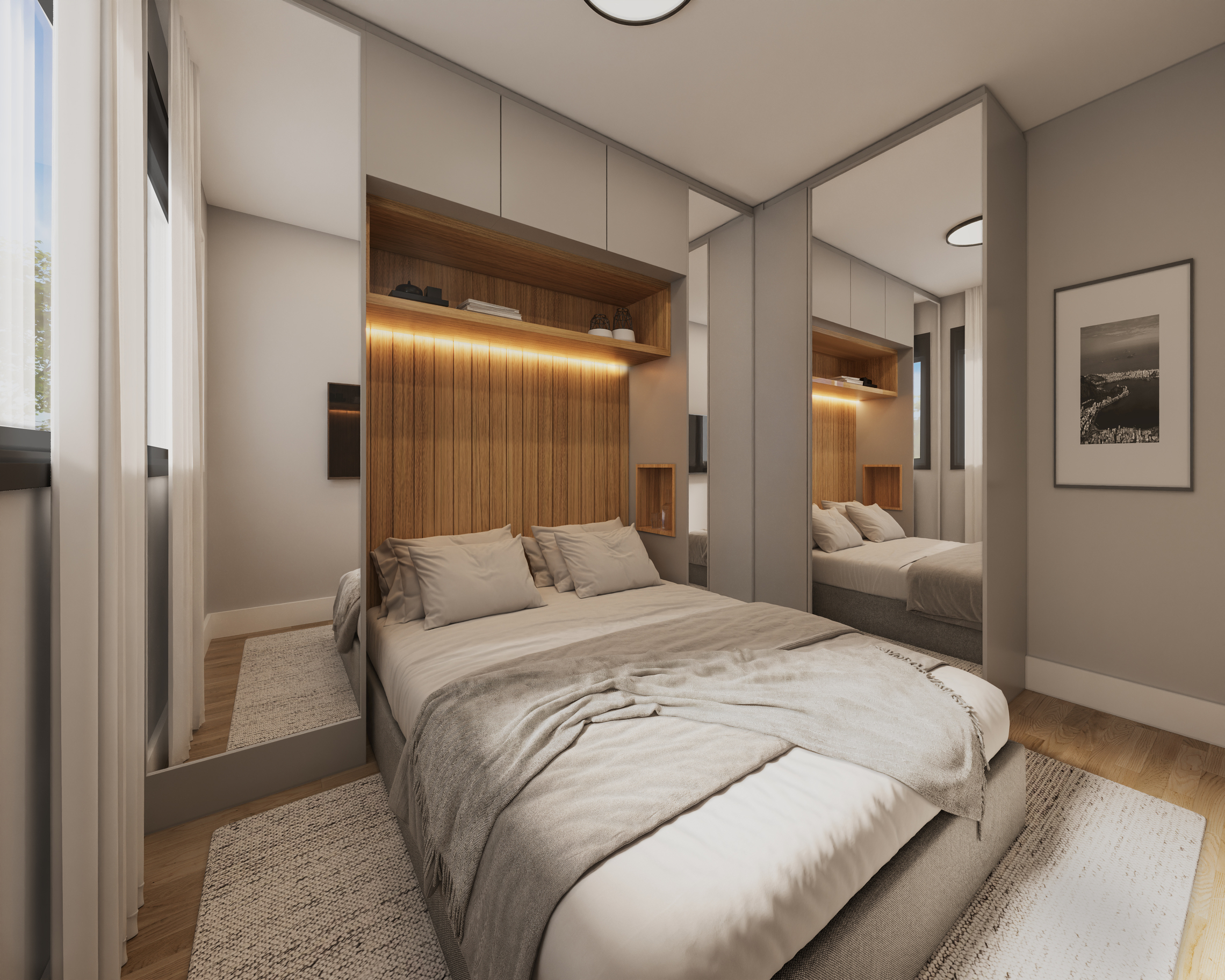Encanto Clube Residencial - Fase 2 - 64624 - Dormitório