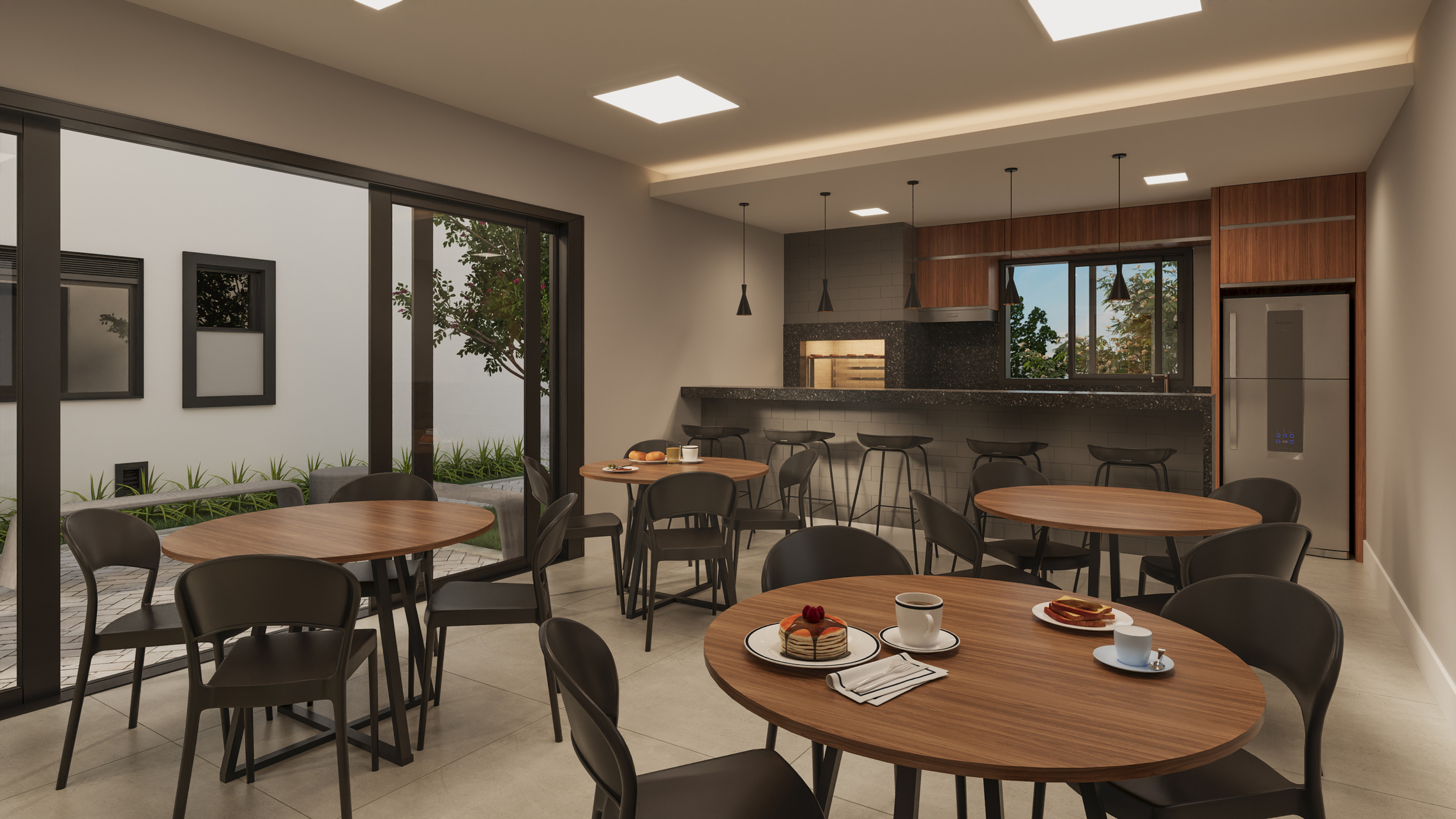 Encanto Clube Residencial - Fase 2 - 64624 - Espaço gourmet