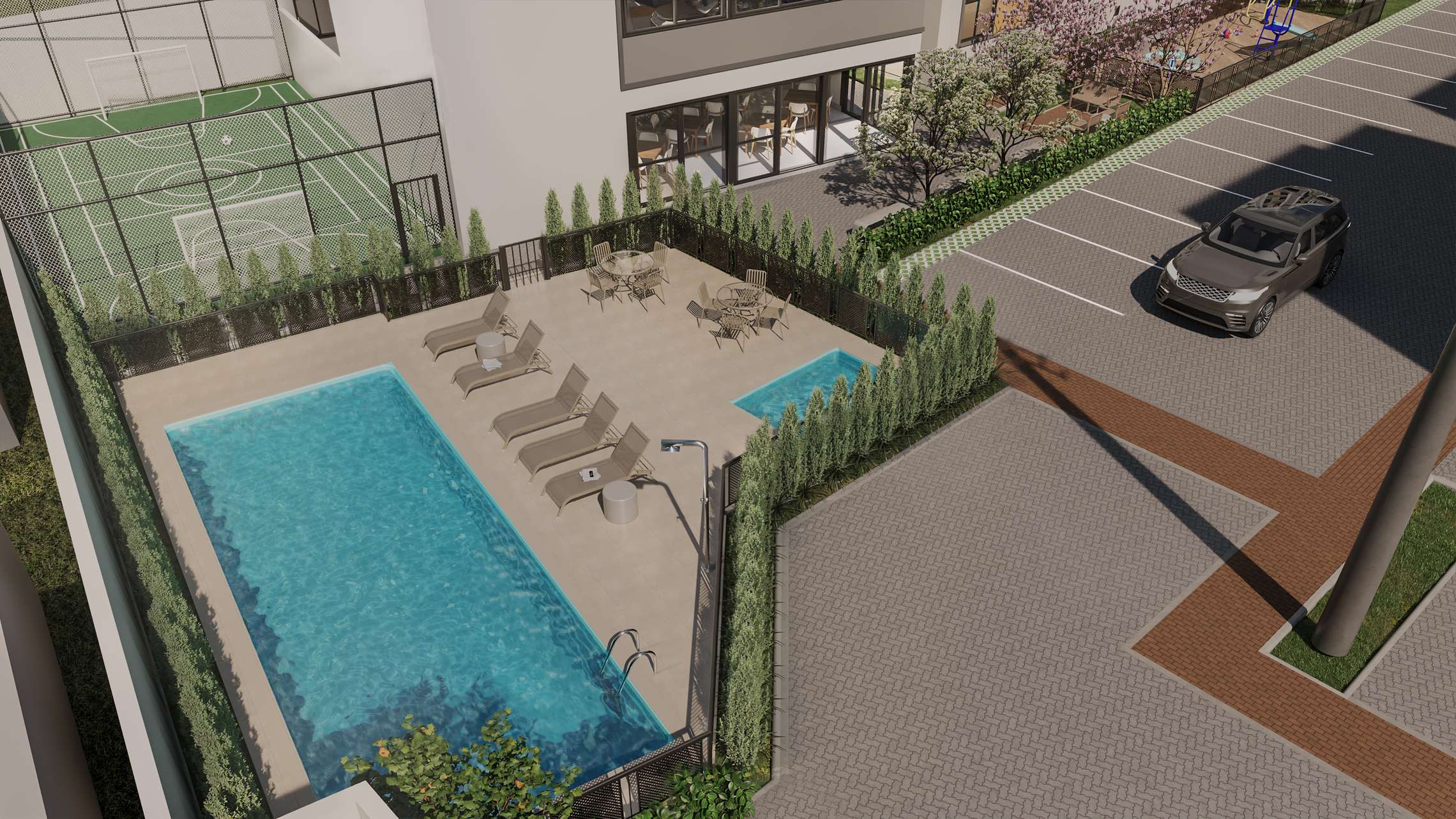 Encanto Clube Residencial - Fase 2 - 64624 - Piscina