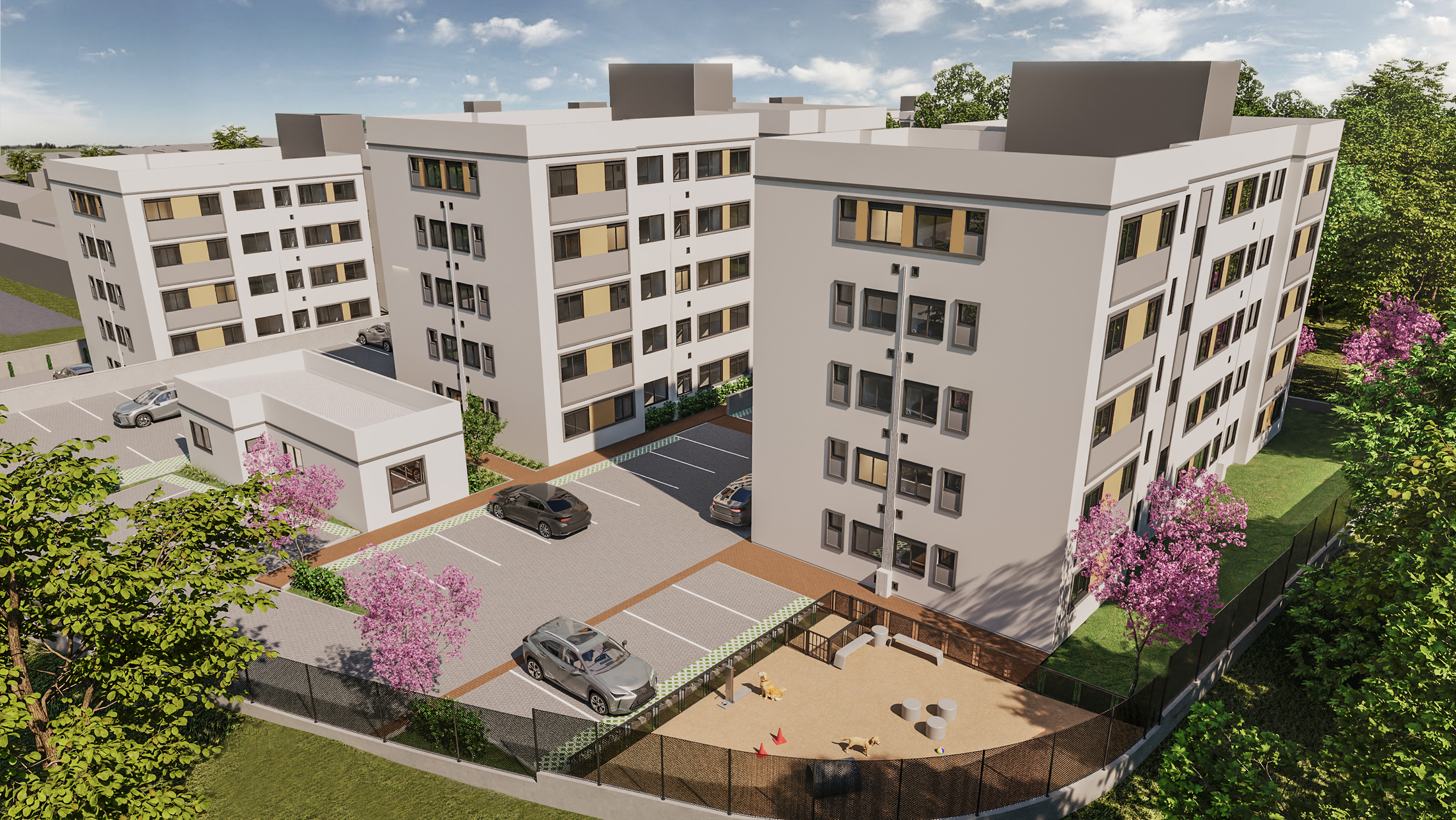 Encanto Clube Residencial - Fase 2 - 64624 - Aérea