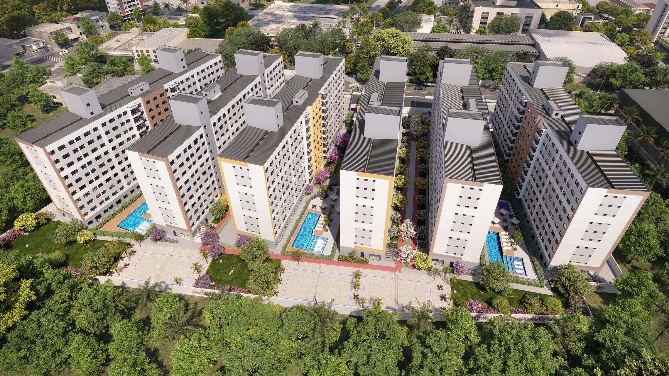 Bosque Ipiranga - Residencial - Fase 2 - 64793 - Aérea