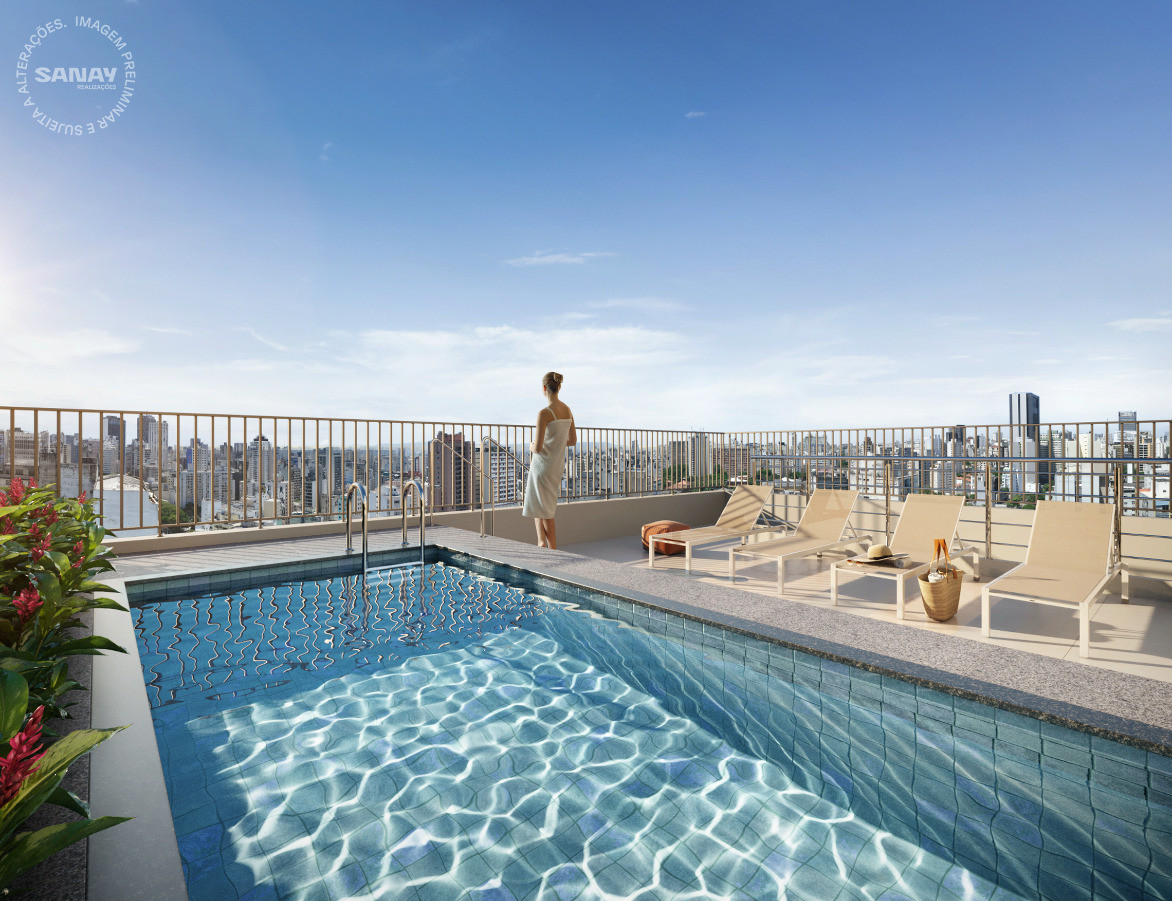 Sampa Consolação - 66013 - Piscina no Rooftop