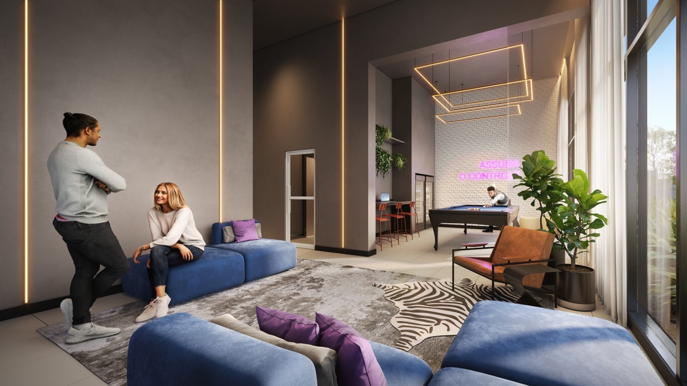 Living Full Estaiada - Residencial - 66090 - Hall