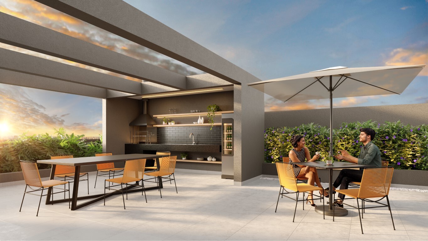 Living Full Estaiada - Residencial - 66090 - Churrasqueira