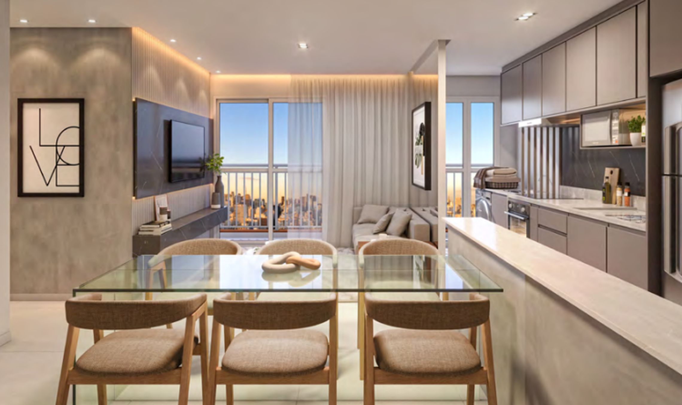 Monumental Residencial Conx - Residencial - 66843 - Living
