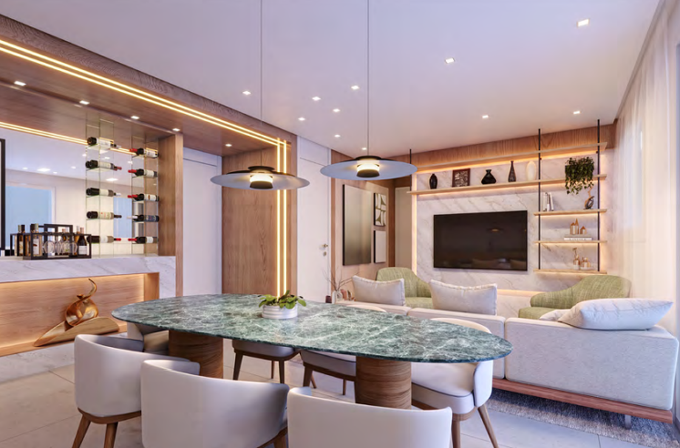 Monumental Residencial Conx - Residencial - 66843 - Living
