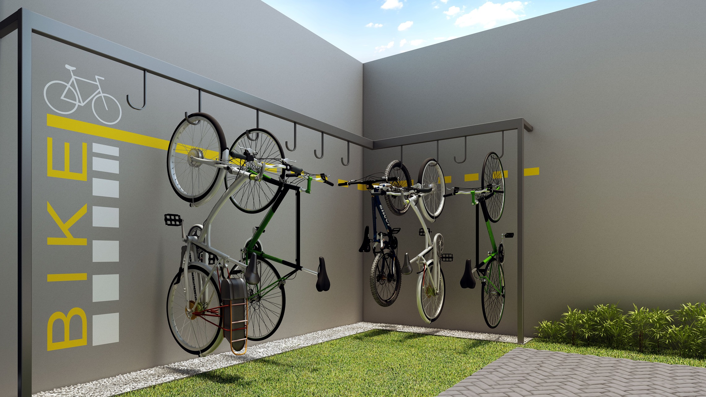 Ousy Santa Cecília - 67024 - Bicicletário