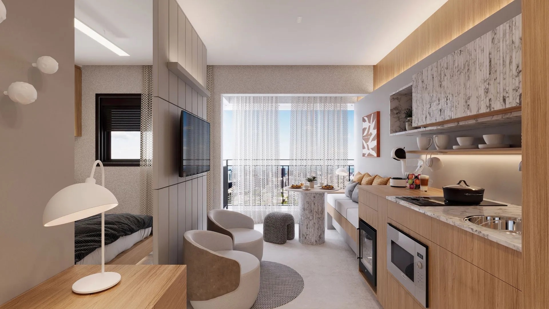 Domani Vila Mariana - Residencial - 67750 - Living