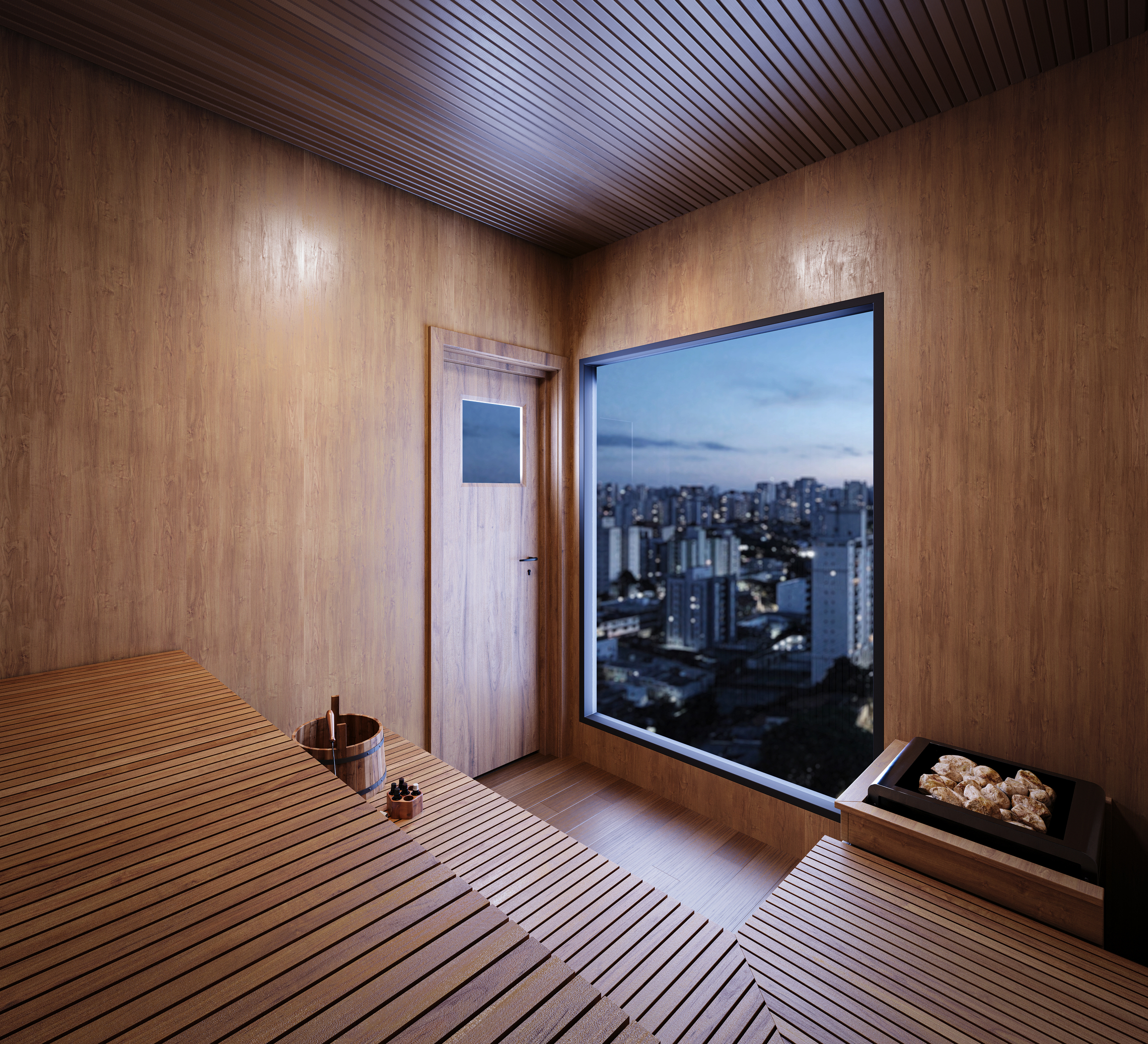 VIP Vila Prudente - Residencial - 67929 - Sauna panorâmica
