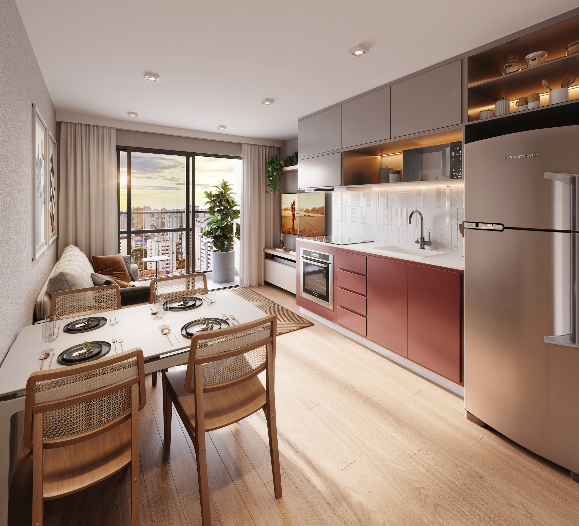 VIP Vila Prudente - Residencial - 67929 - Living | 1 dorm | 29m² | Final 8