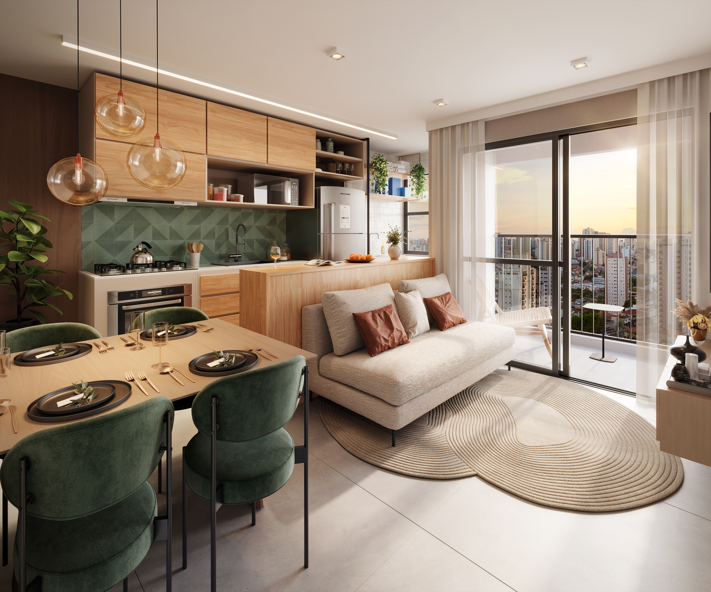 VIP Vila Prudente - Residencial - 67929 - Living | 2 dorms | 37m² | Final 5
