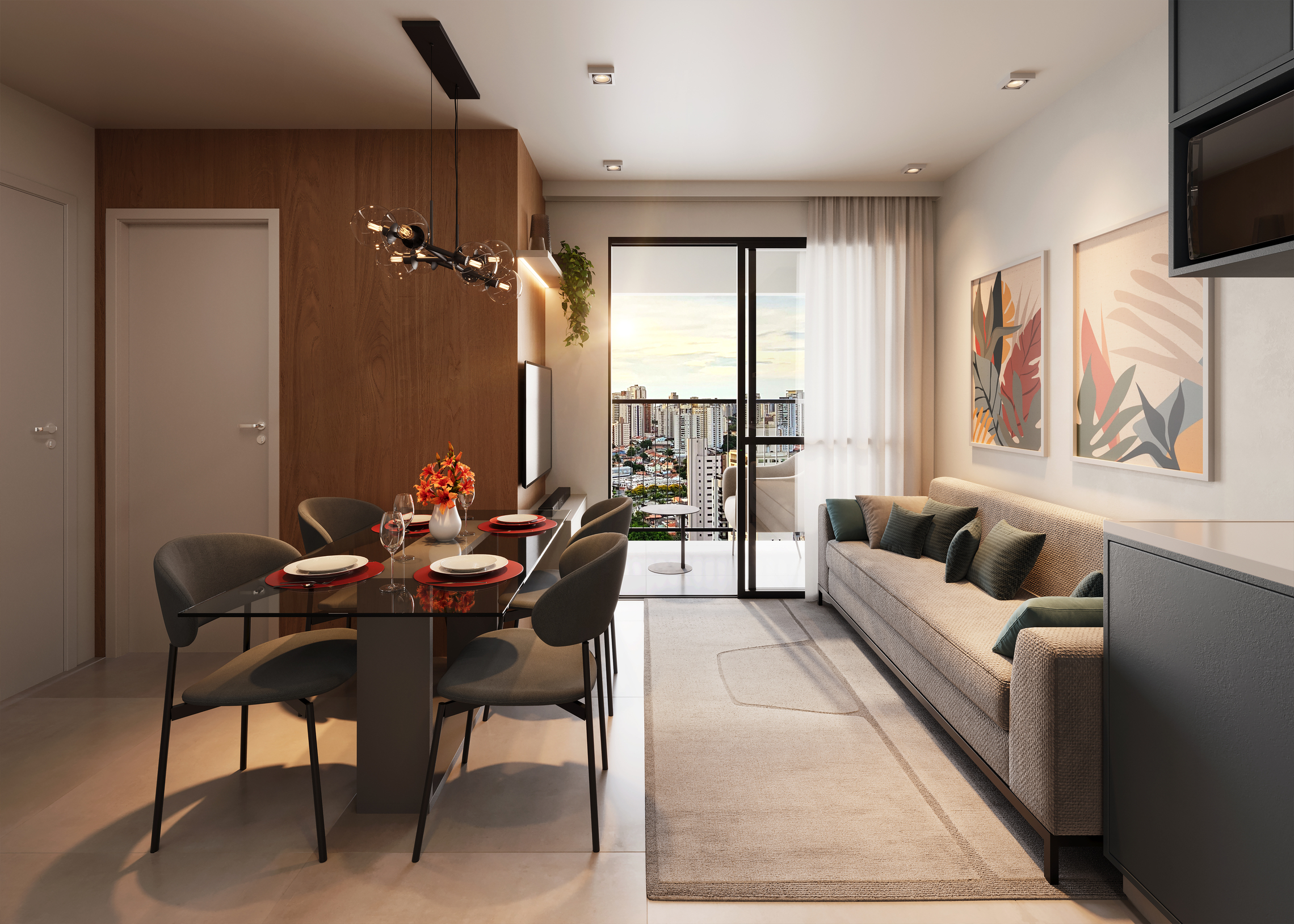 VIP Vila Prudente - Residencial - 67929 - Living | 2 dorms | 39m² | Final 1