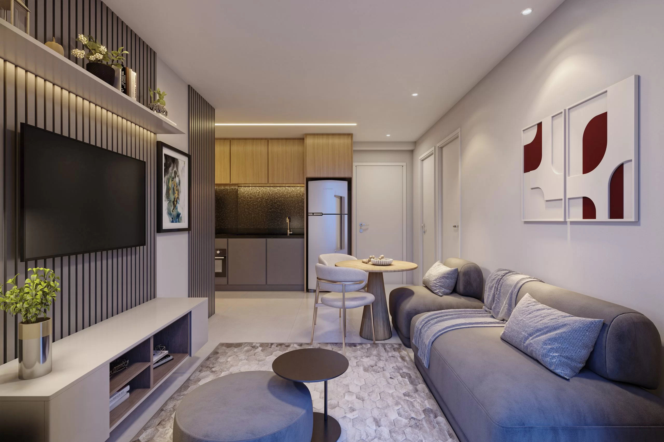 Every Day Chácara Klabin - Residencial - 68364 - Living