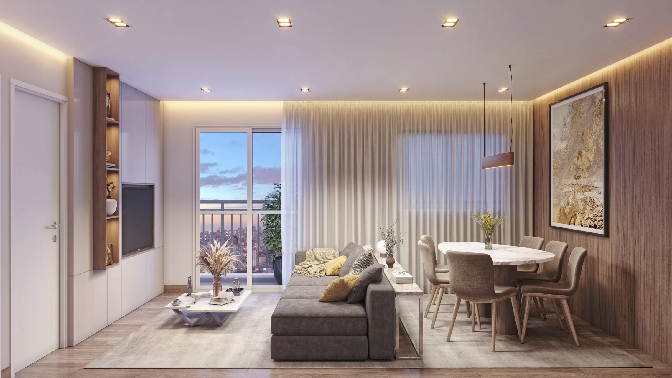 Every Day Chácara Klabin - Residencial - 68364 - Living