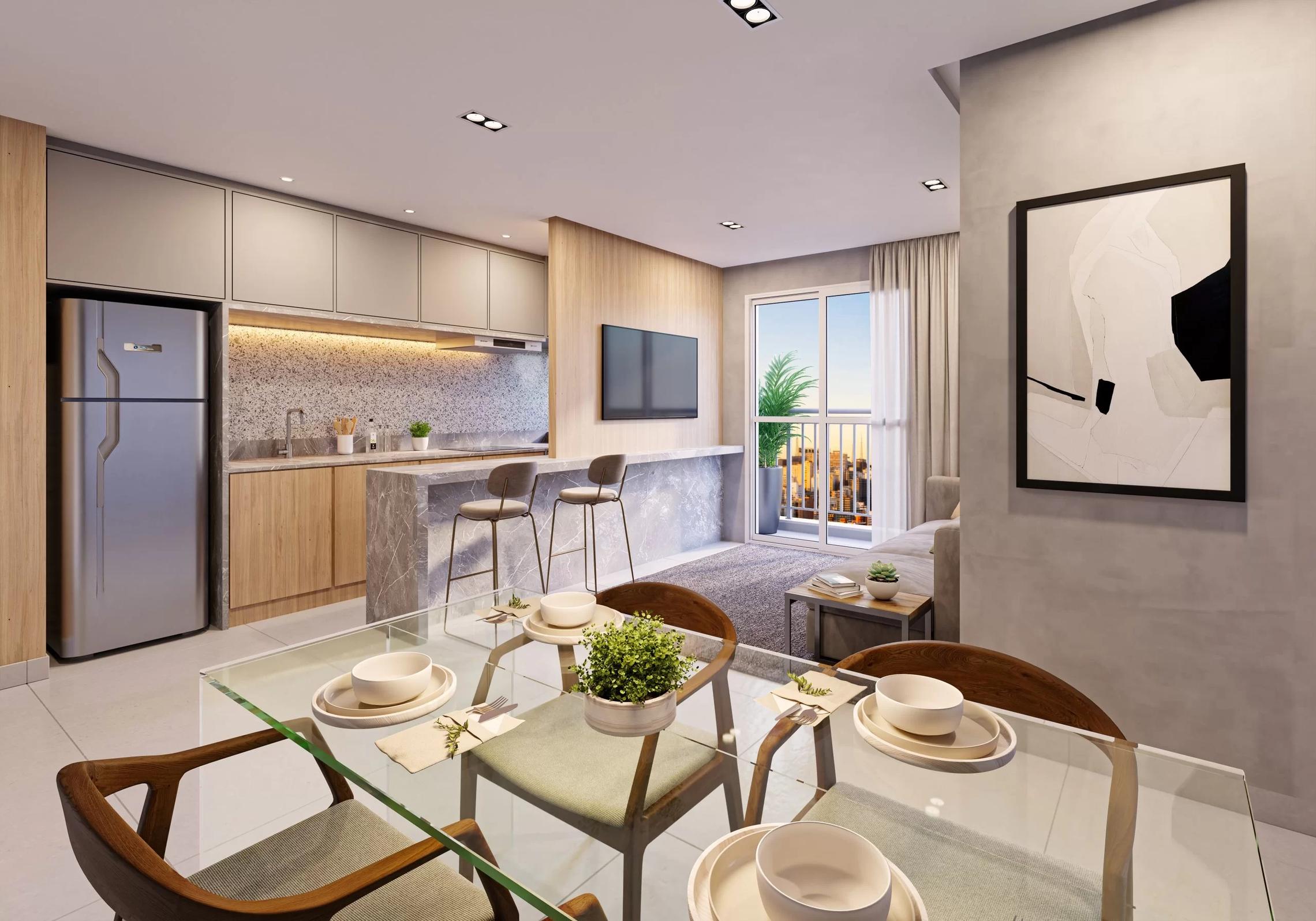 Every Day Chácara Klabin - Residencial - 68364 - Living