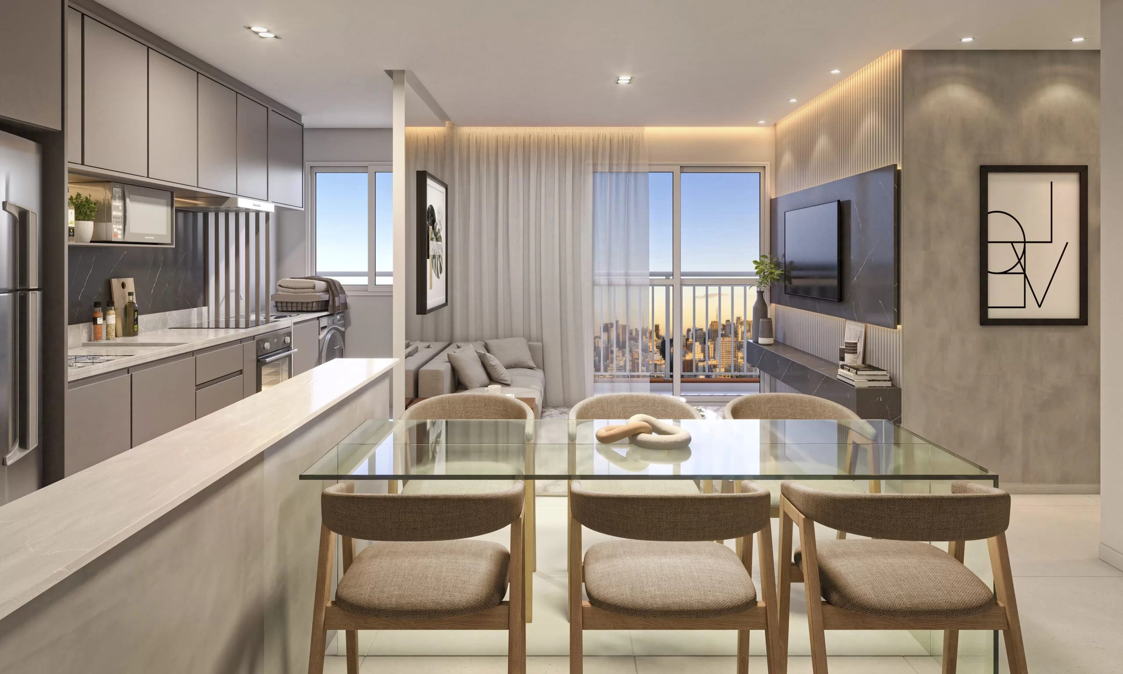 Every Day Chácara Klabin - Residencial - 68364 - Living