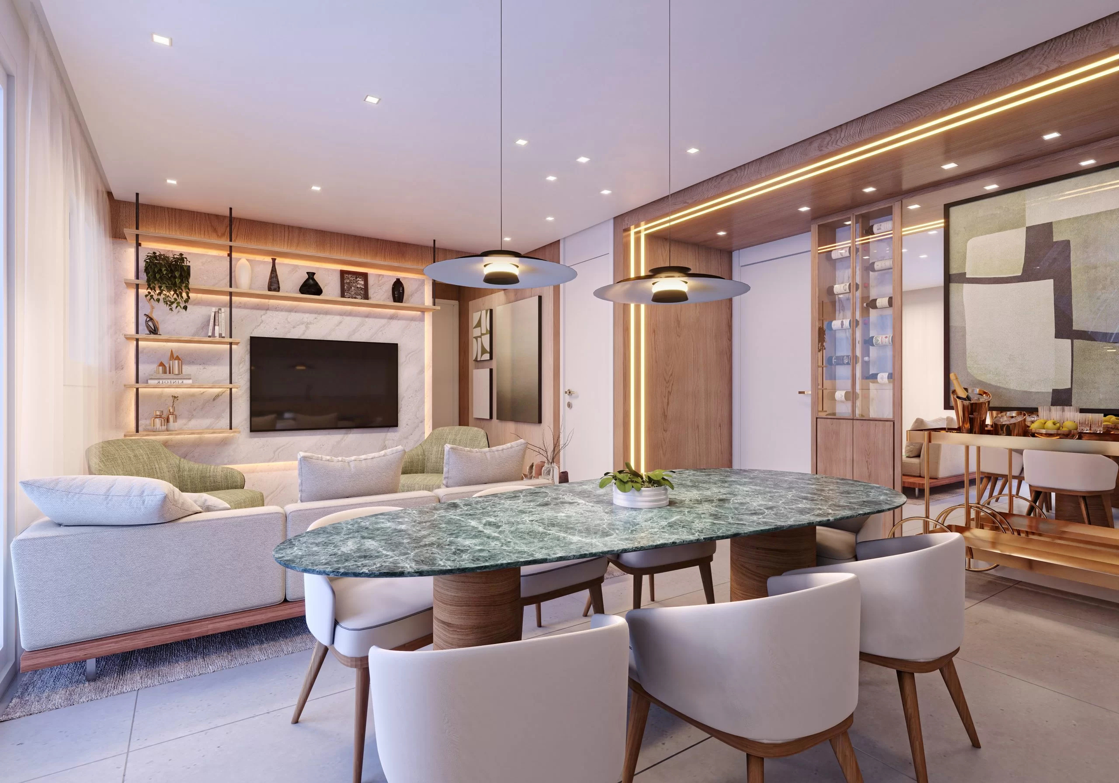Every Day Chácara Klabin - Residencial - 68364 - Living