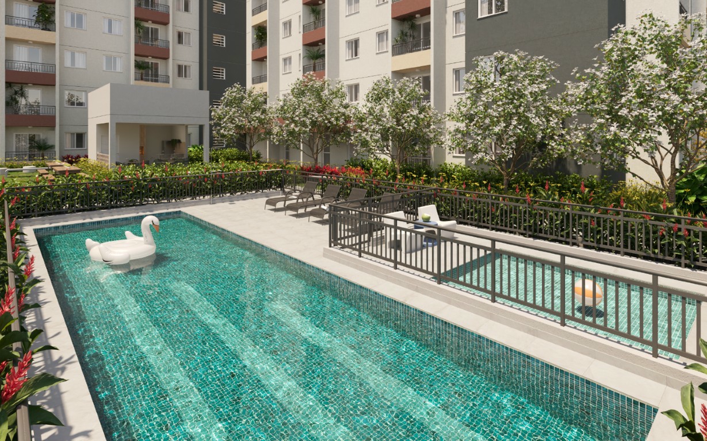 Cidade Villa Lobos Maestro - 69134 - Piscina